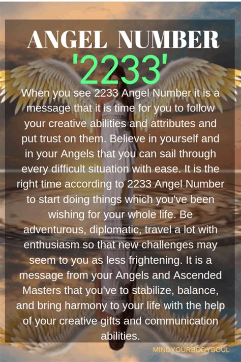 Angel number 2233 Meaning for Twin flame,。